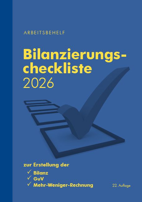 Bilanzierungscheckliste 2026