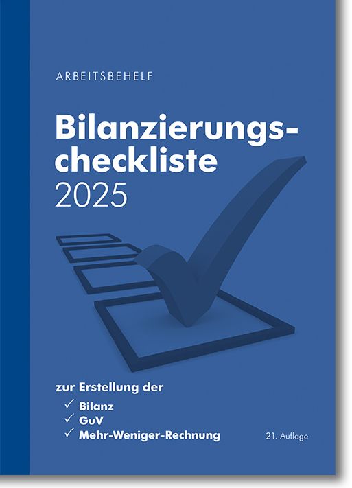 Bilanzierungscheckliste 2025